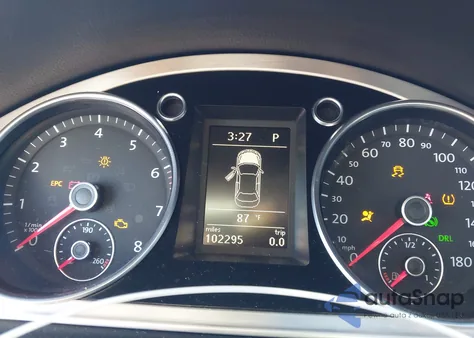 2012 Volkswagen Cc Lux z USA, uszkodzony, nr VIN WVWHN7AN9CE511902